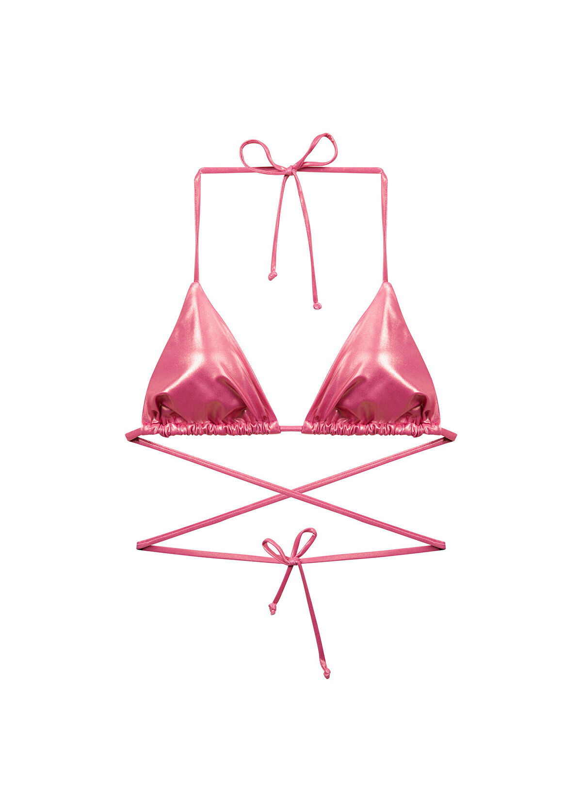 Fifth Sense Maneater Pink Women's Bikini Top - 1