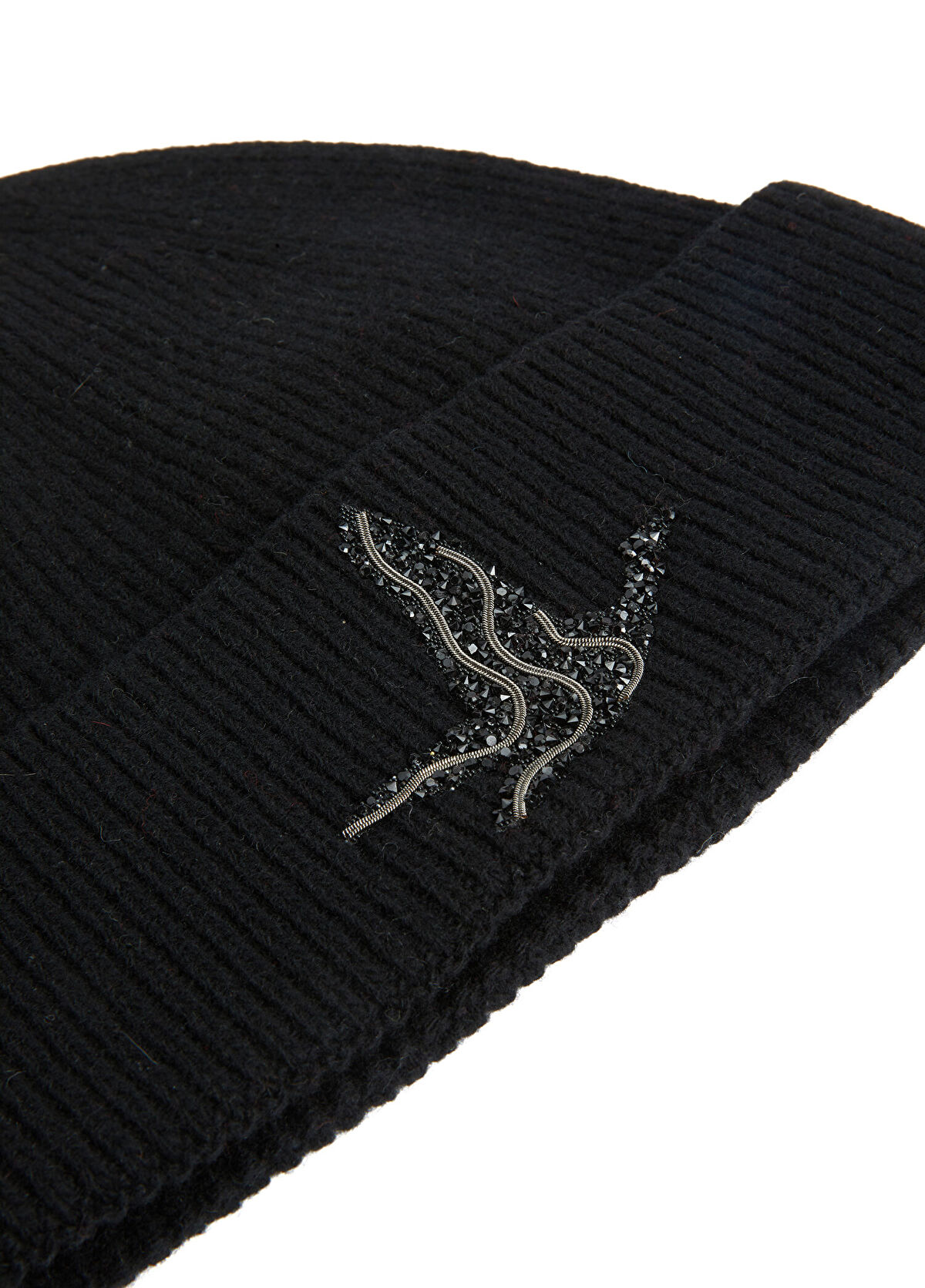 Beymen Club Black Goose Accessory Women's Wool Beanie - 3