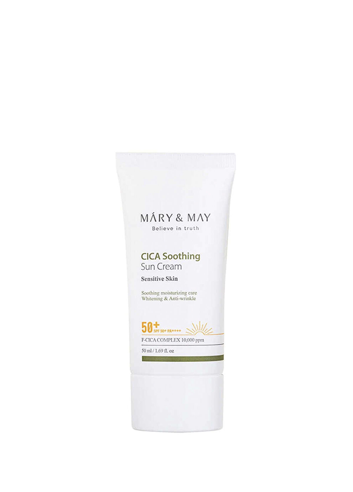 Mary & May Cica Soothing SPF50+ Yatıştırıcı Güneş Kremi 50 ml - 1