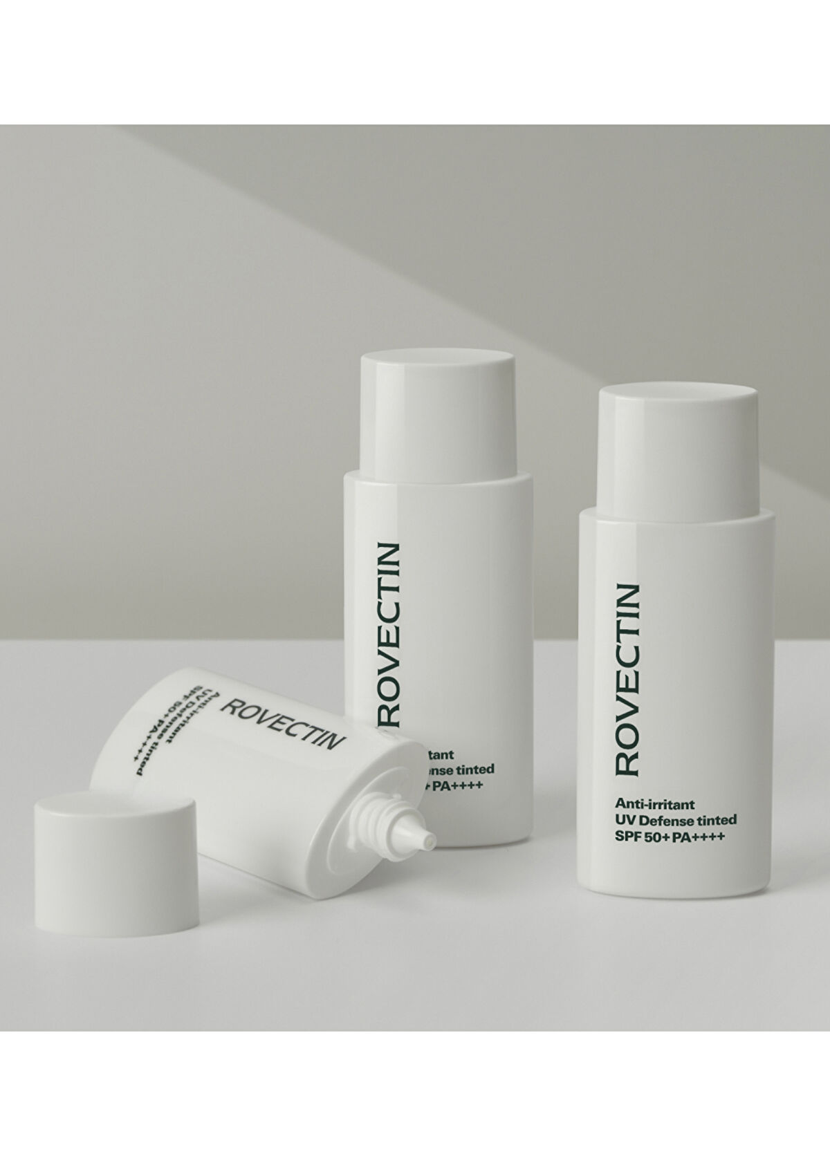 Rovectin Anti Irritant UV Defense Tinted SPF50+ PA+++ Doğal Renk Eşitleyici Mineral Güneş Koruyucu Krem 50 ml - 3