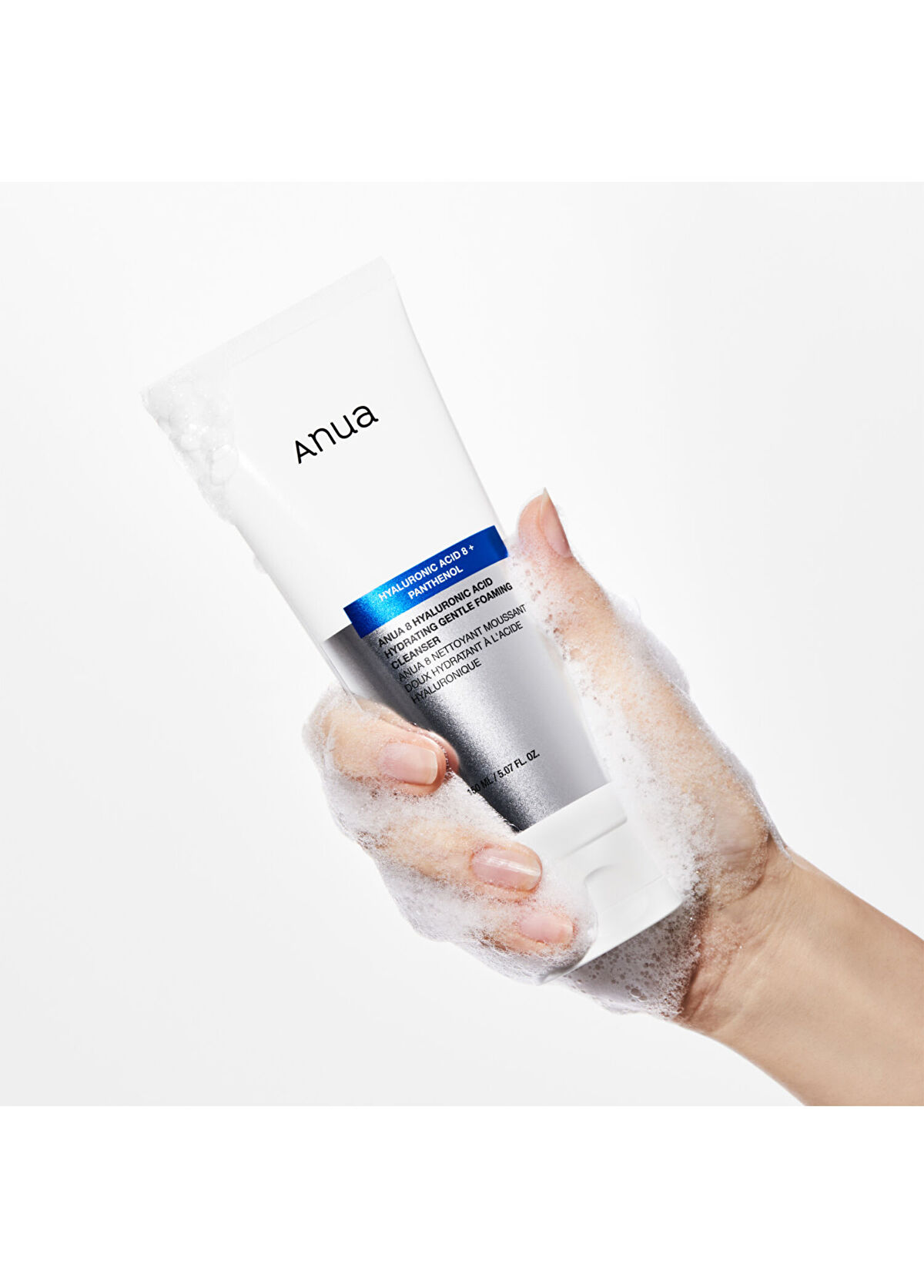 Anua 8 Hyaluronic Acid Hydrating Gentle Foaming Cleanser 8 Çeşit Hyaluronik Asitli Bariyer Koruyucu Köpük Temizleyici 150ml - 3