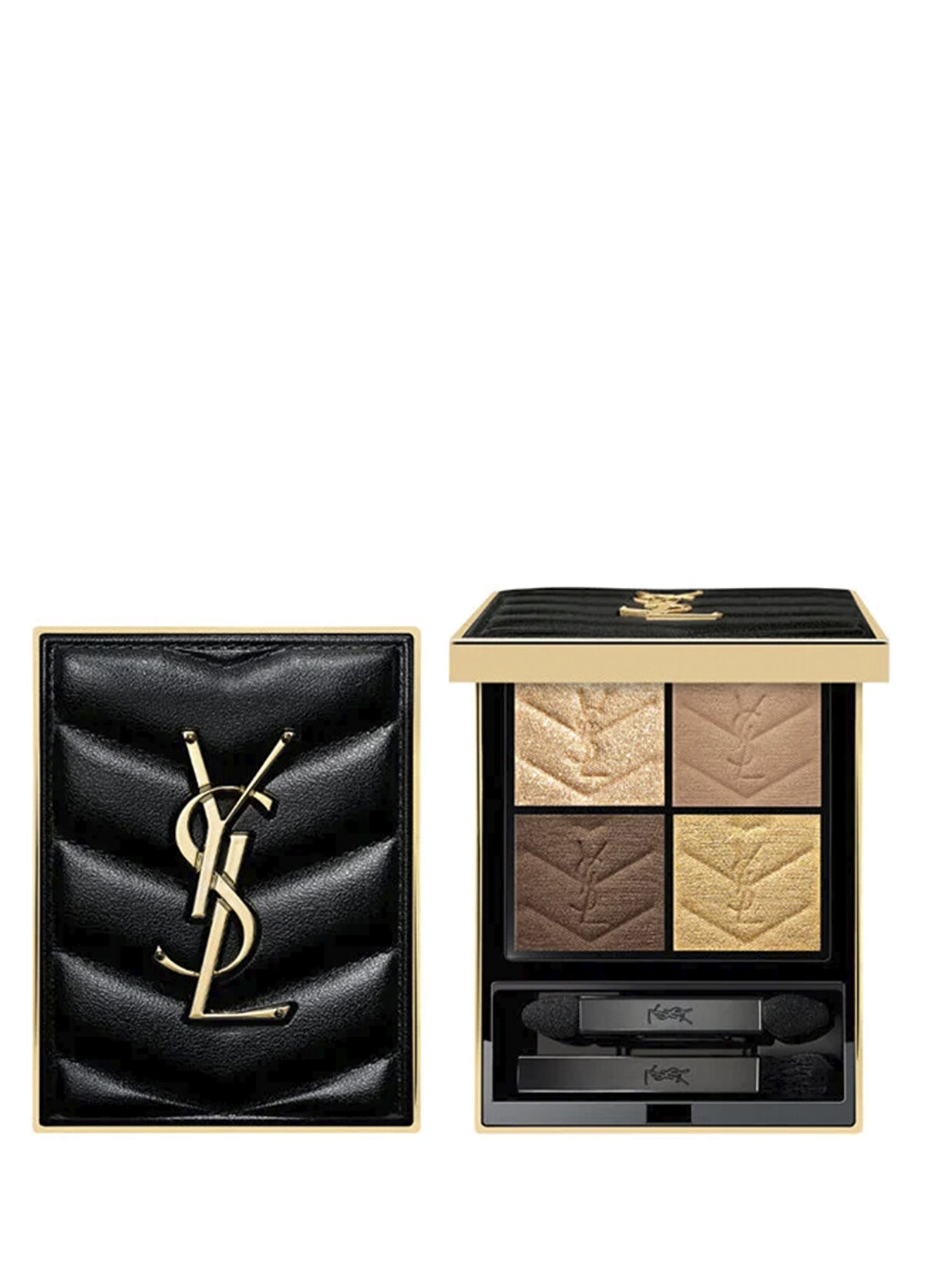 Yves Saint Laurent Couture Mini Clutch Far Paleti 800 Over Doré - 1