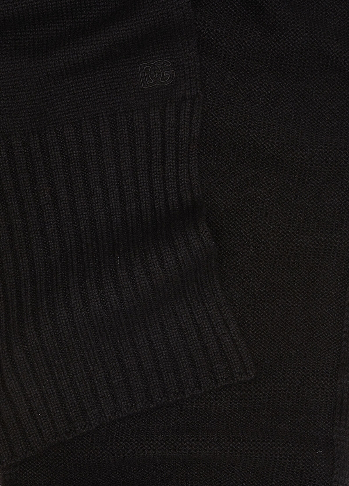 Dolce&Gabbana Siyah Kadın Kaşmir Atkı - 3