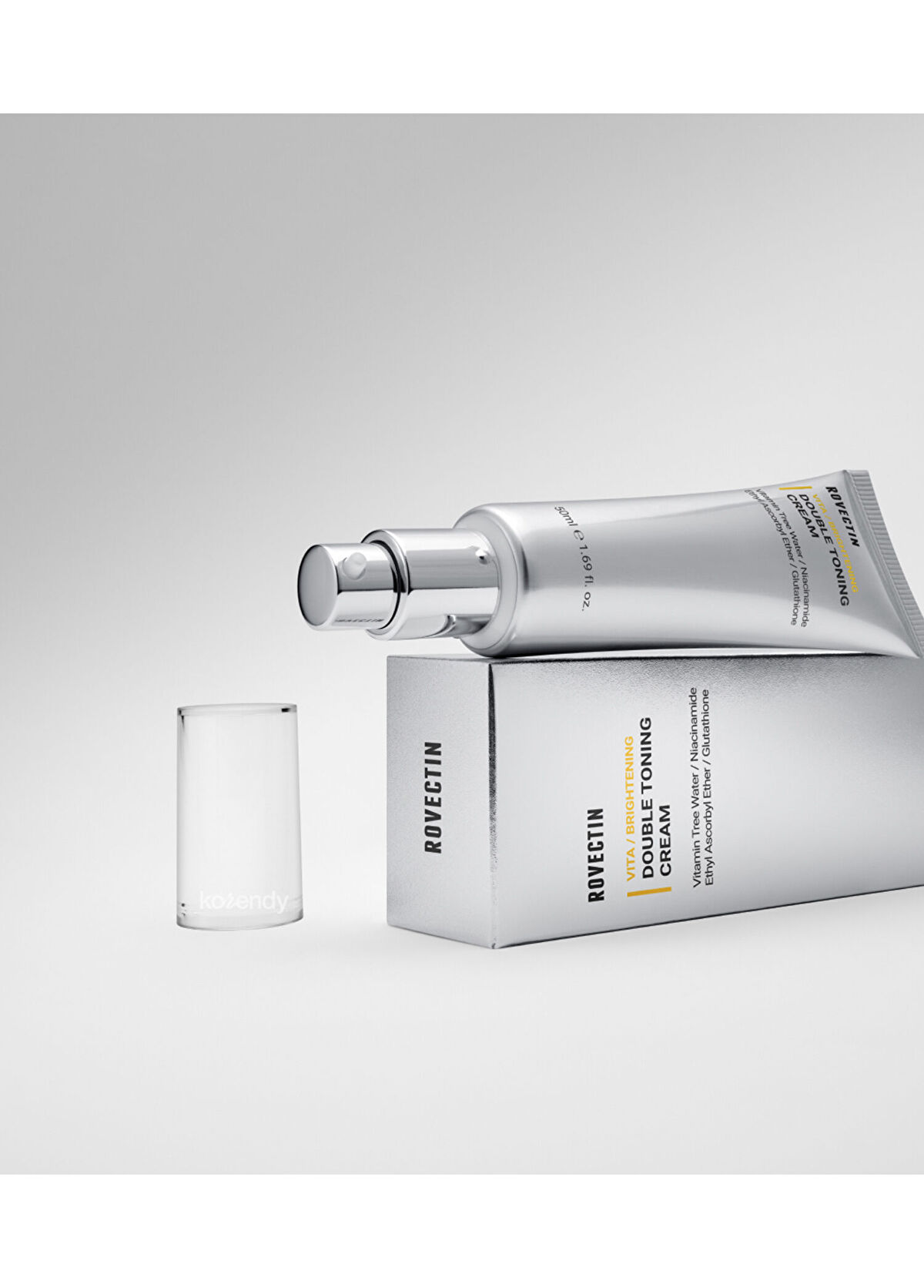 Rovectin Vita Double Toning Cream Koyu Leke Önleyici Parlatıcı ve Elastikiyet Koruyucu C Vitaminli Yüz Kremi 50 ml - 3