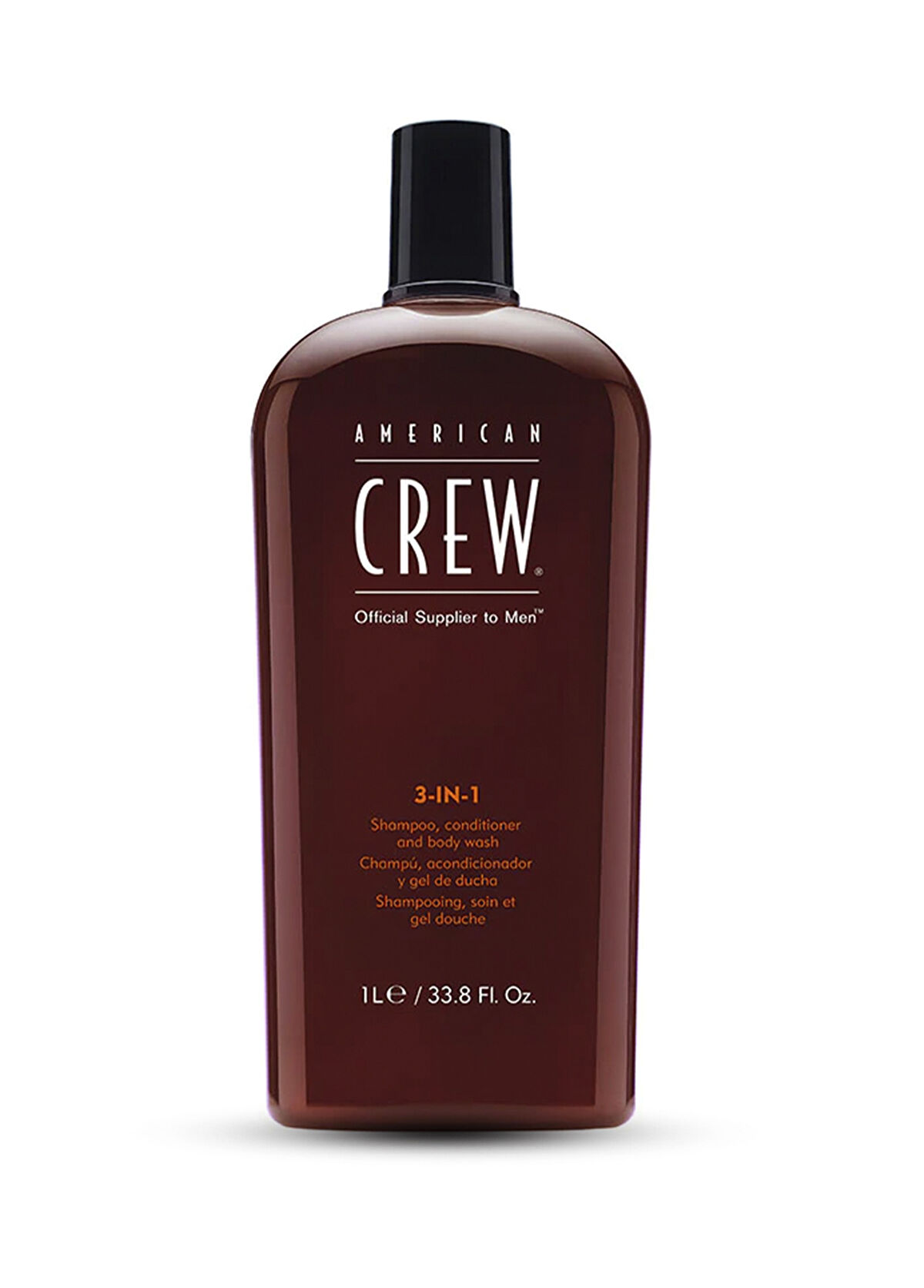 American Crew 3in1 Classic Men's Shampoo Conditioner Body Lotion 3 in 1 Shampoo 1000 ml - 1