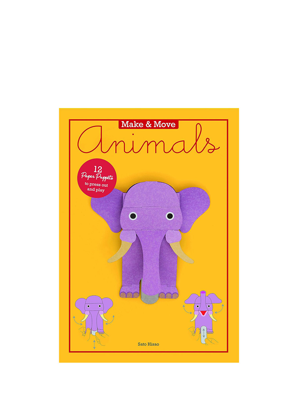 Laurence King - Make and Move: Animals Children's Foreign Language Book