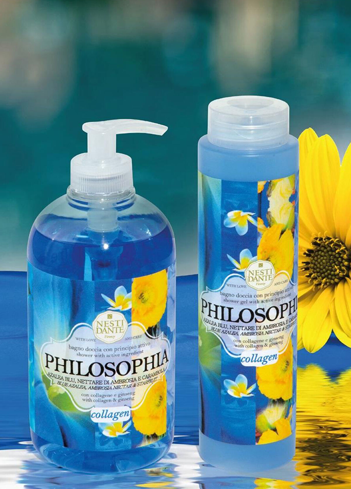 Nesti Dante Philosophia Collagen-Enriched Nourishing Vegan Bath and Shower Gel 500 ml - 3