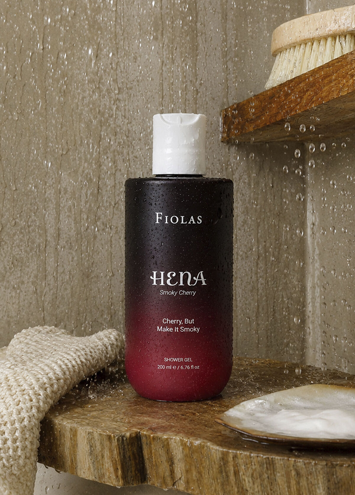 Fiolas Hena Smoky Cherry Shower Gel 200 ml - 3