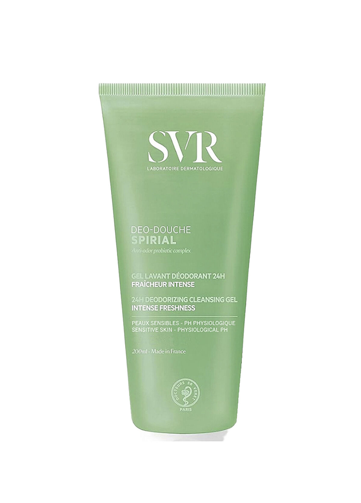 Svr Spirial Deo Douche 24 Saat Deodorant Etkili Temizleyici Duş Jeli 200 ml - 1
