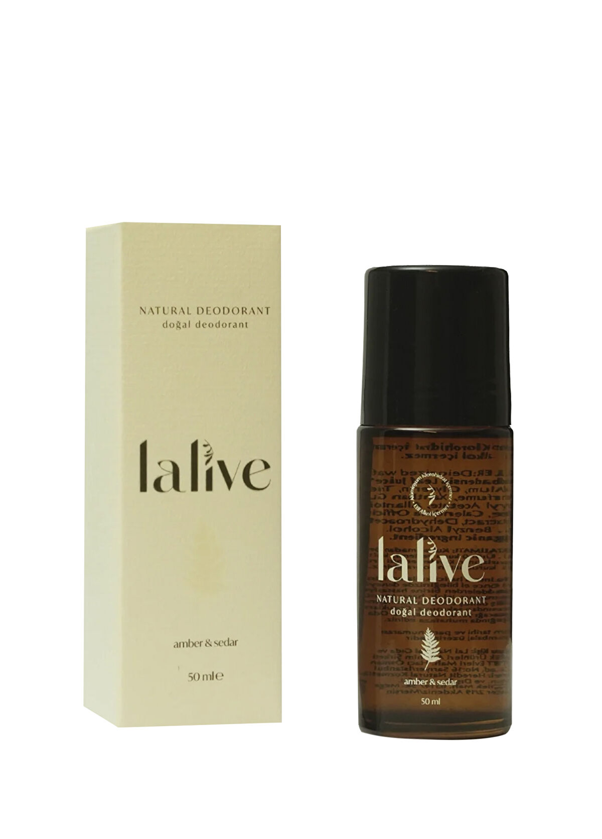 Lalive Powder-Free Natural Roll-On - 3