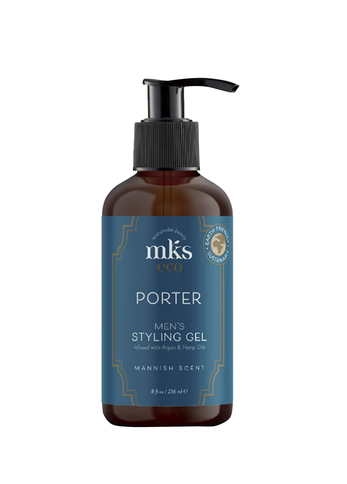 MKS Eco Porter Men's Styling Gel Şekillendirici Jel 236 ml - 1