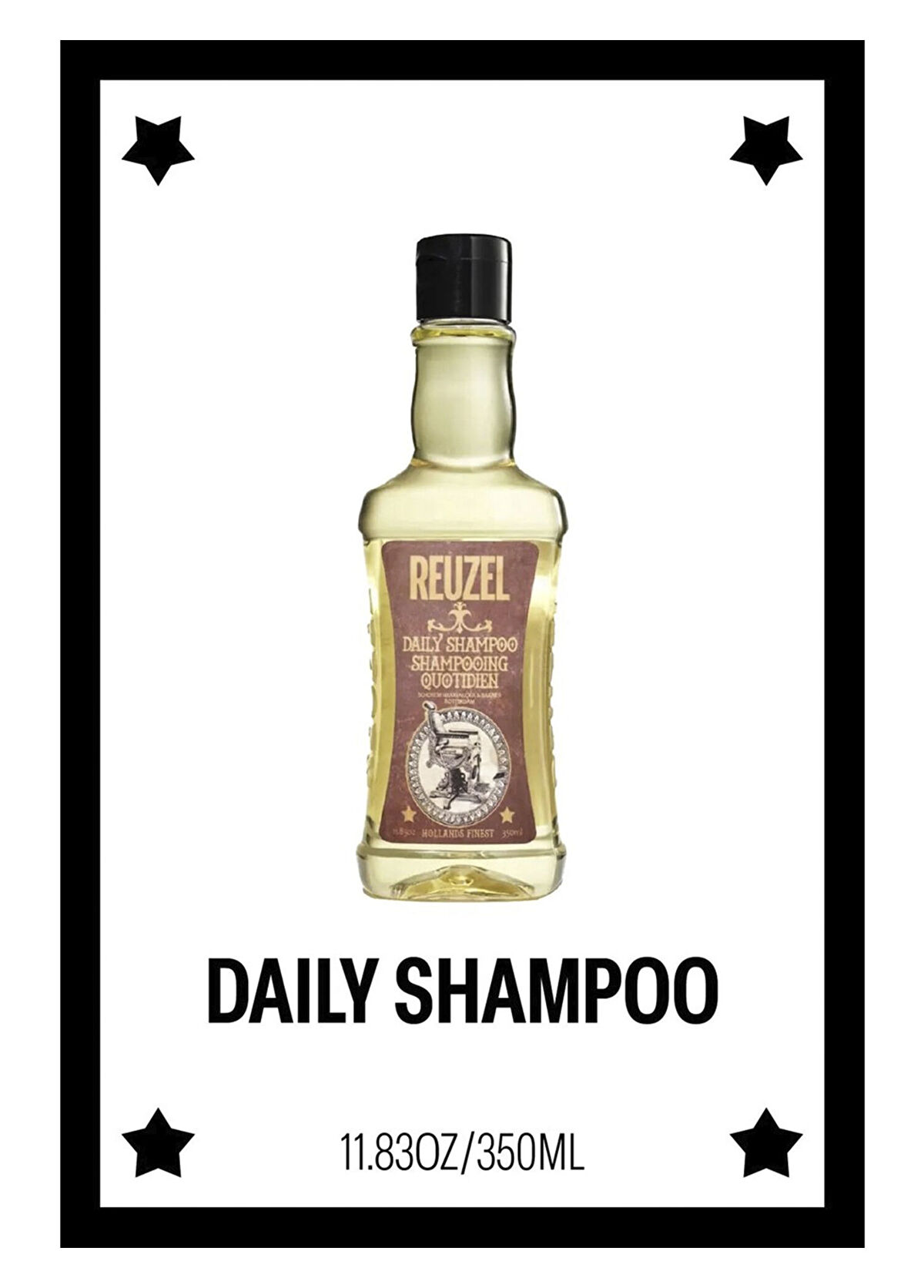 Reuzel Daily Shampoo Daily Shampoo for Men 350 ml + Scrub Shampoo Clarifying Shampoo for Men 350 ml Set of 2 - 3