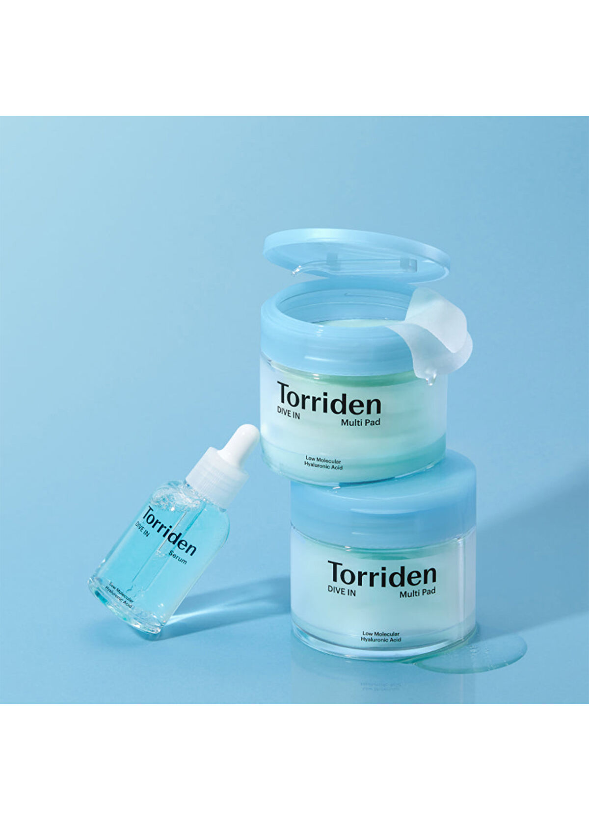 Torriden Dıve In Low Molecular Hyaluronic Acid Multi Pad 80'li 5 Tip Mikro Hyaluronik Asitli Arındırıcı Nemlendirici Ped Maske 145ml - 3
