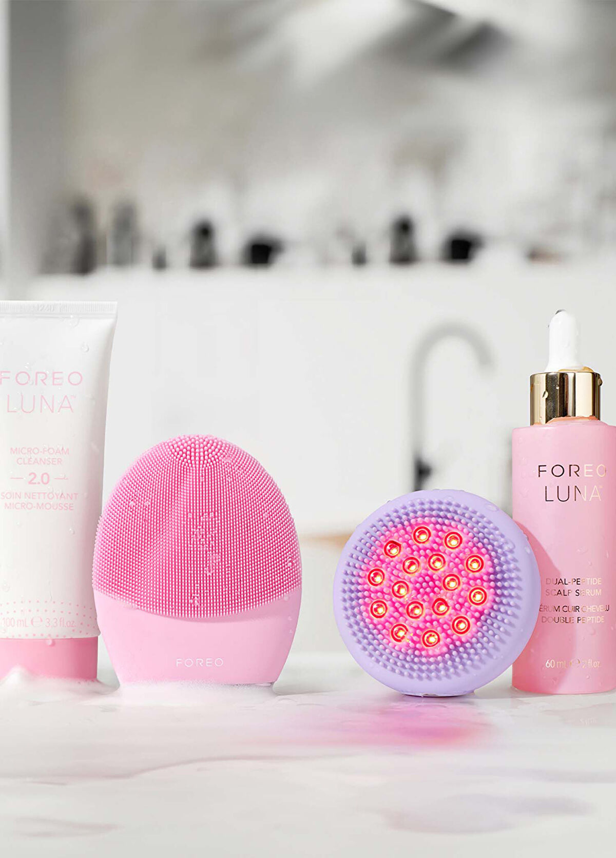 Foreo Luna 4 Hair Lavender Saç Derisi Masaj Cihazı - 3