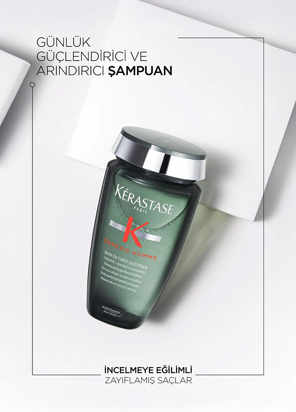 Kerastase Kerastase Genesis Homme Anti-Shedding Hair Care Set for Men - 3