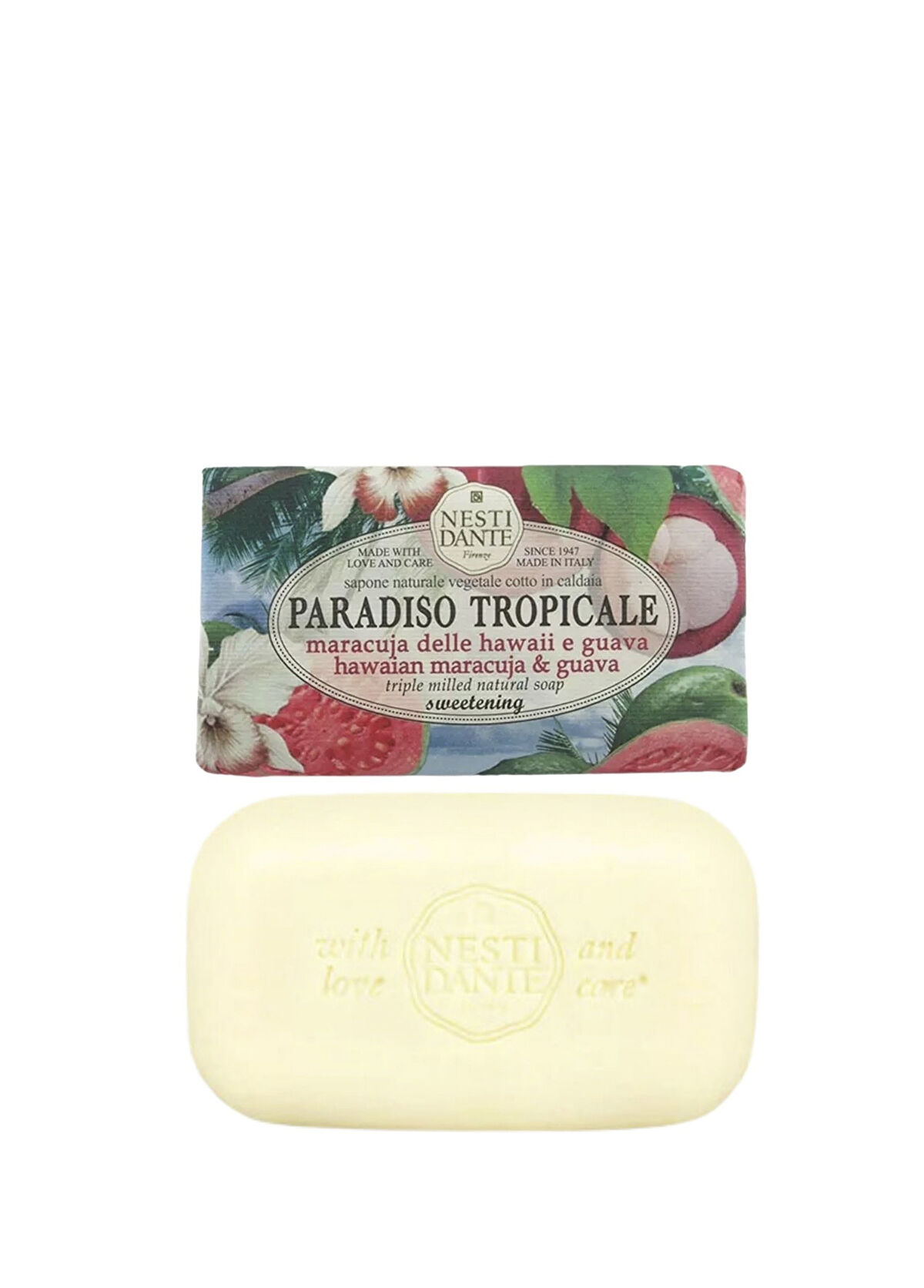Nesti Dante Paradiso Tropicale Hawaian Maracuja and Guava Meyvesi Vegan Cilt Bakım Sabunu 250 gr - 1