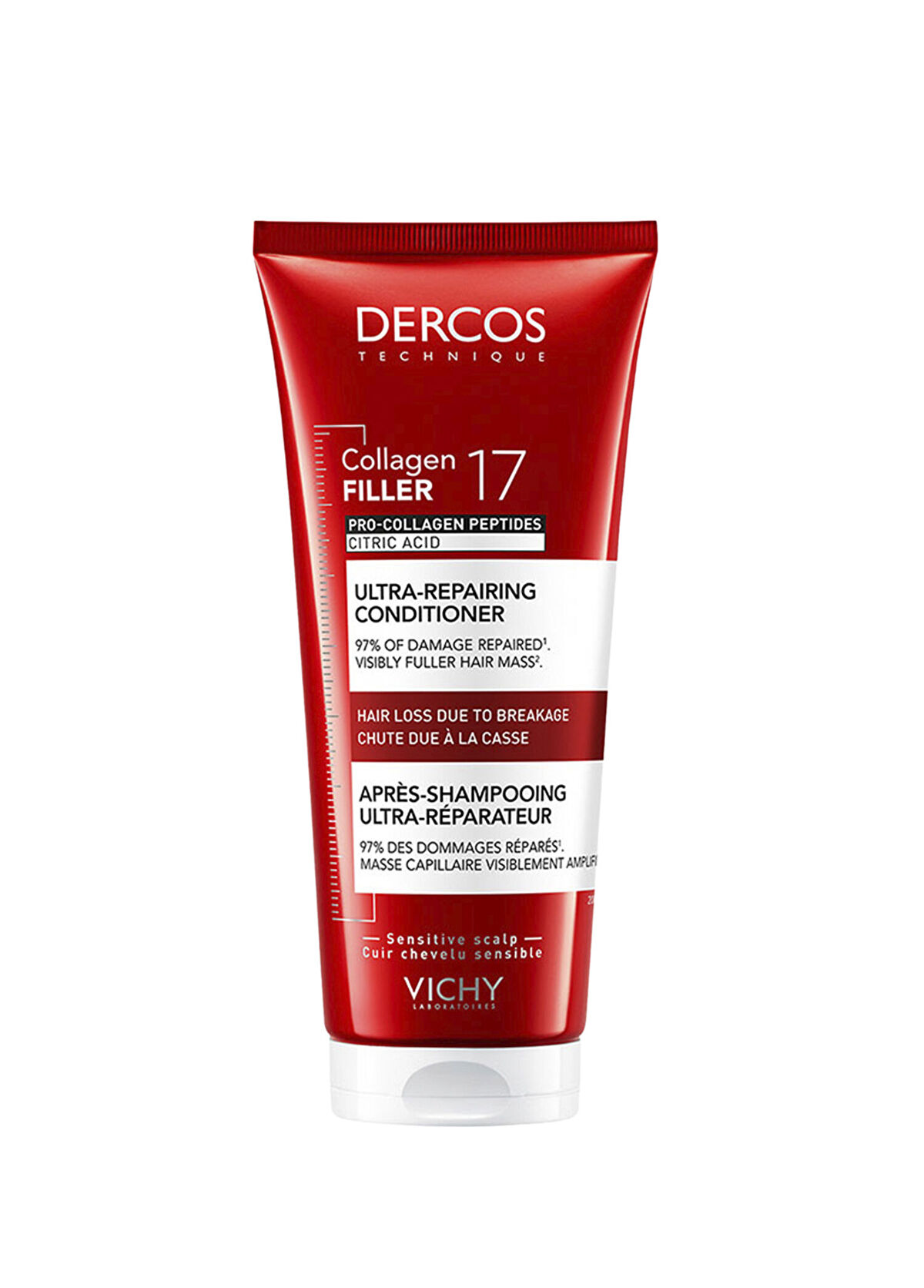 Vichy Dercos Collagen 17 Filler Hair Care Cream 200 ml - 1
