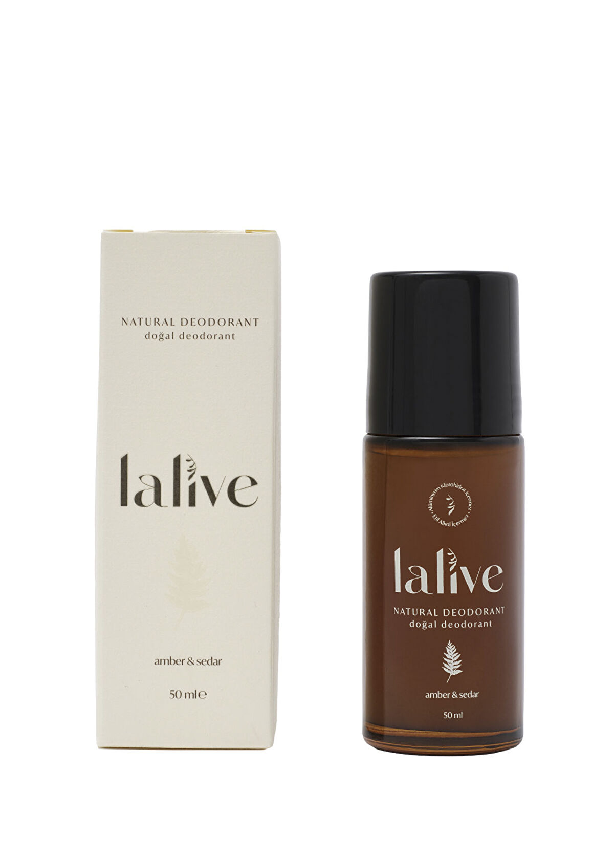 Lalive Powder-Free Natural Roll-On - 3