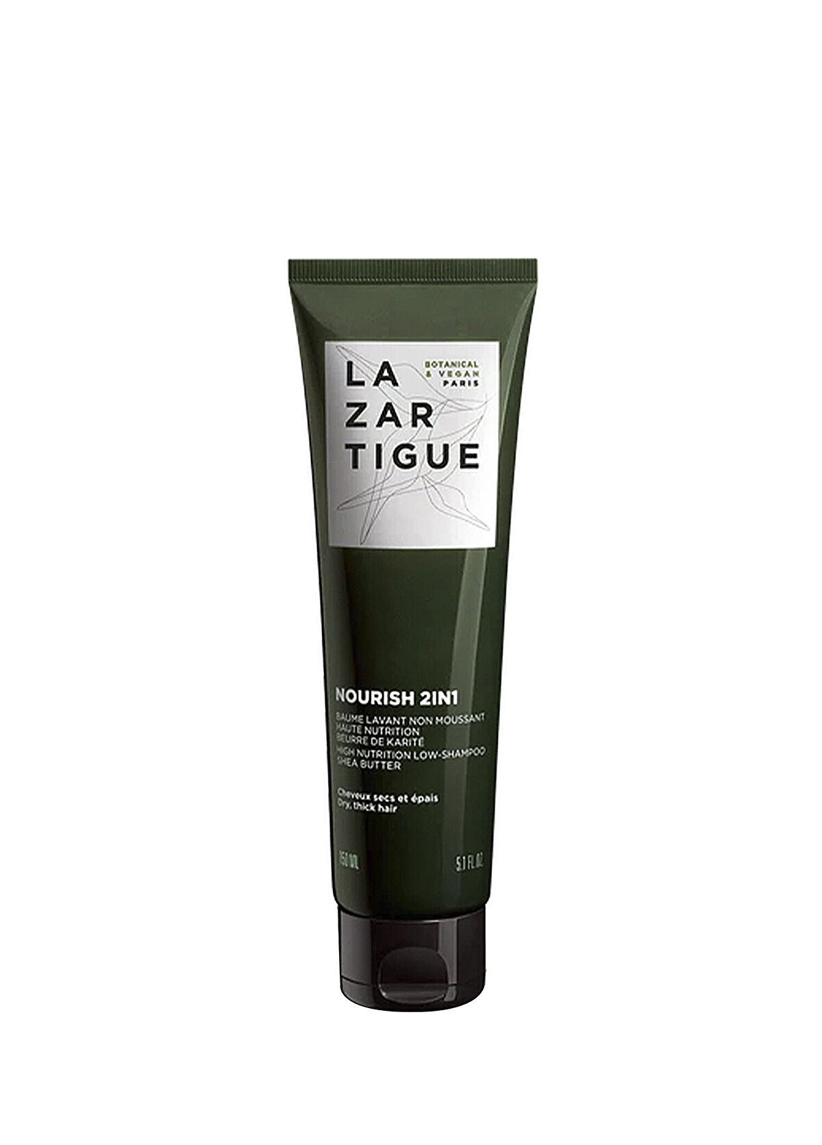 Lazartigue Nourish 2-in-1 Nourishing Moisturizing Vegan Shampoo 250ml - 1