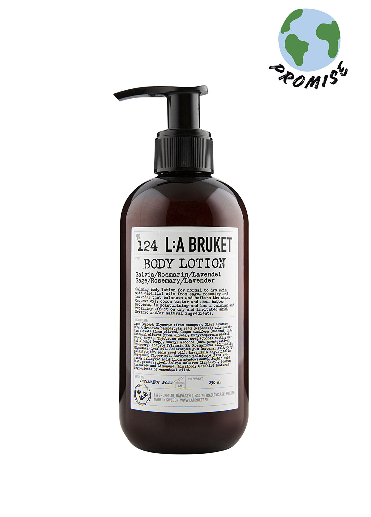 L:A Bruket Sage Rosemary Lavender 240 ml Vücut Losyonu - 1