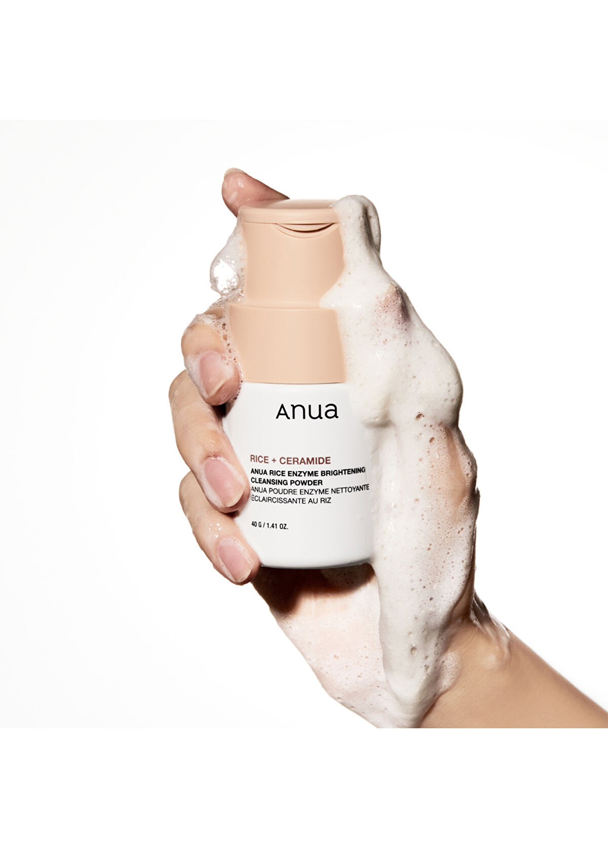 Anua Rice Enzyme Brightening Cleansing Powder Pirinç Enzimli Leke ve Pürüz Karşıtı Parlatıcı Temizlik Tozu 40g - 3