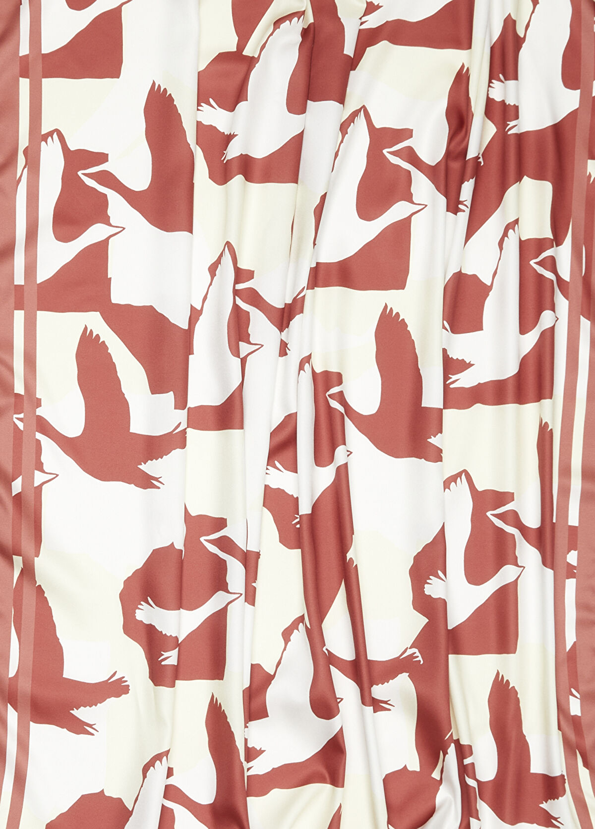 Beymen Club Beyaz Kırmızı Eşarp - 3