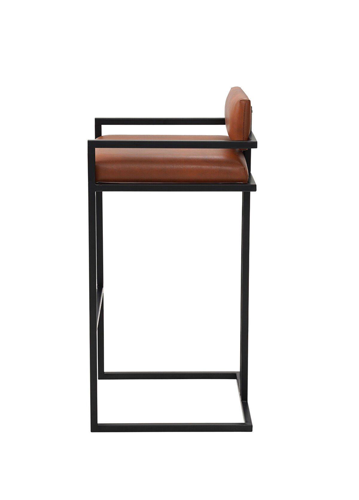 Solano Design Tush Taba Deri Bar Sandalyesi - 3