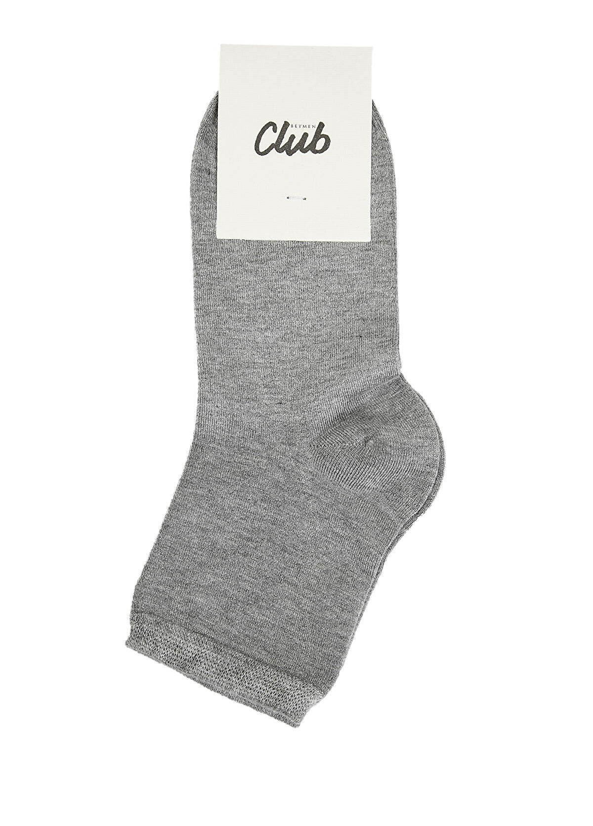 Beymen Club Grey Men's Bamboo Socket Socks - 1
