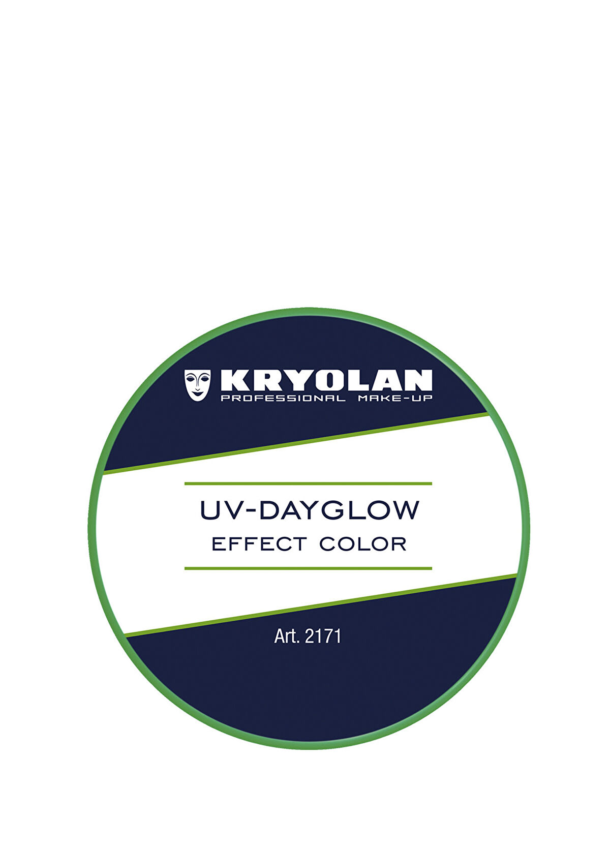Kryolan UV Dayglow Green Effect Color Aydınlatıcı 8 ml - 1