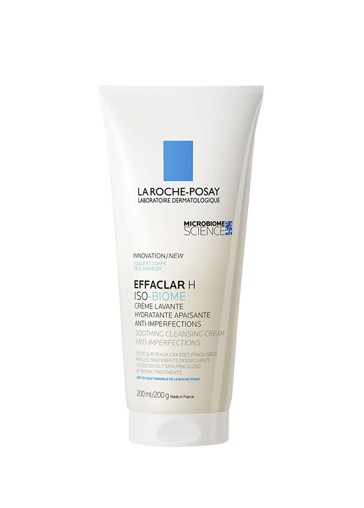 La Roche Posay Effaclar H ISO-Biome Yatıştırıcı Temizleyici Krem 200 ml - 1