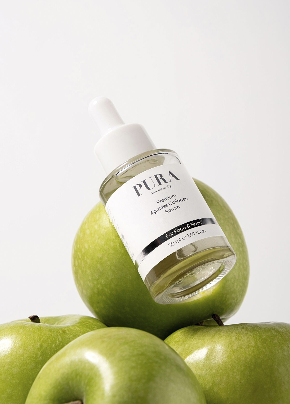 PURA Just for purity Premium Ageless Yaşlanma Karşıtı Kolajen Cilt Serumu 30 ml - 3