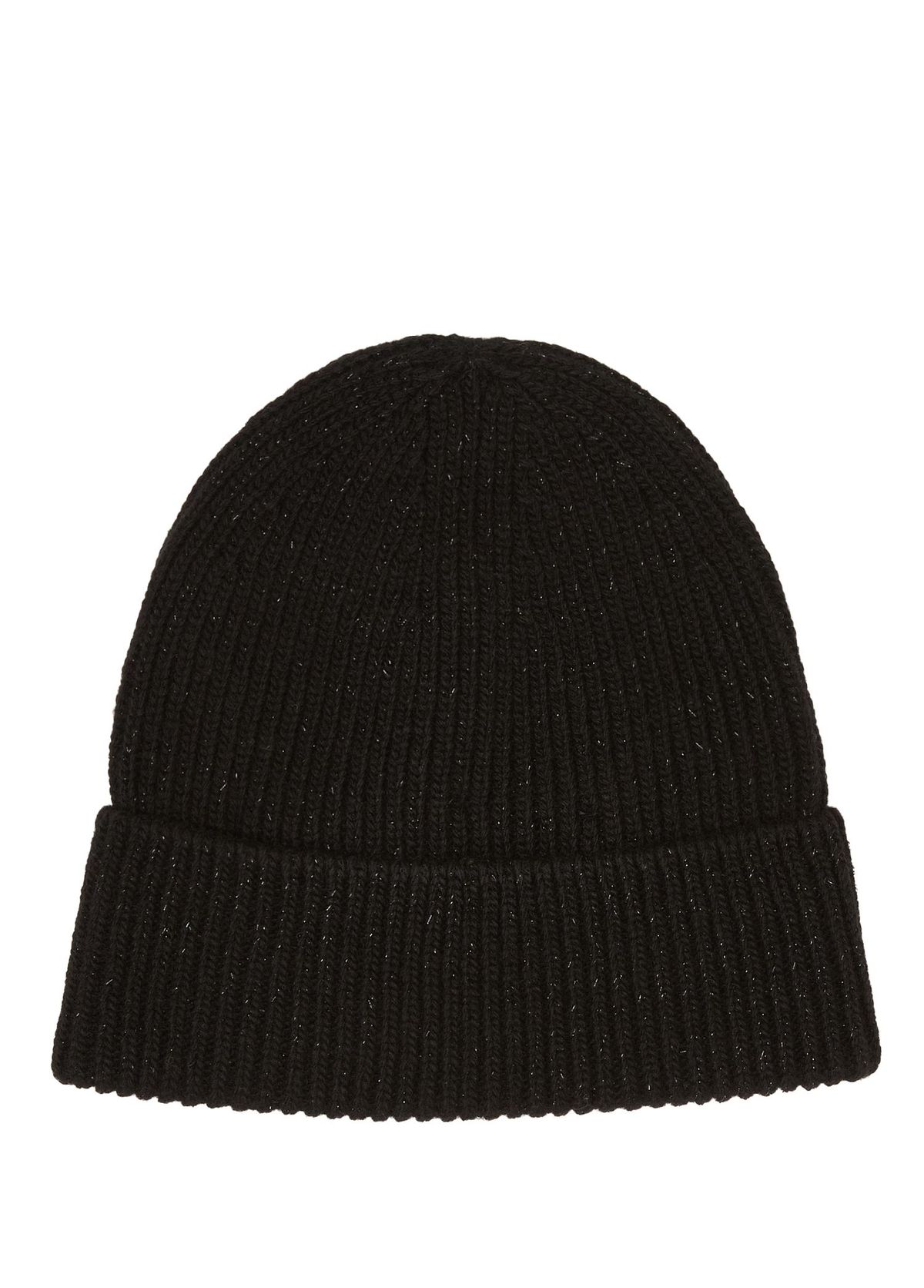 Beymen Club Black Glittery Women's Knit Wool Beanie - 3