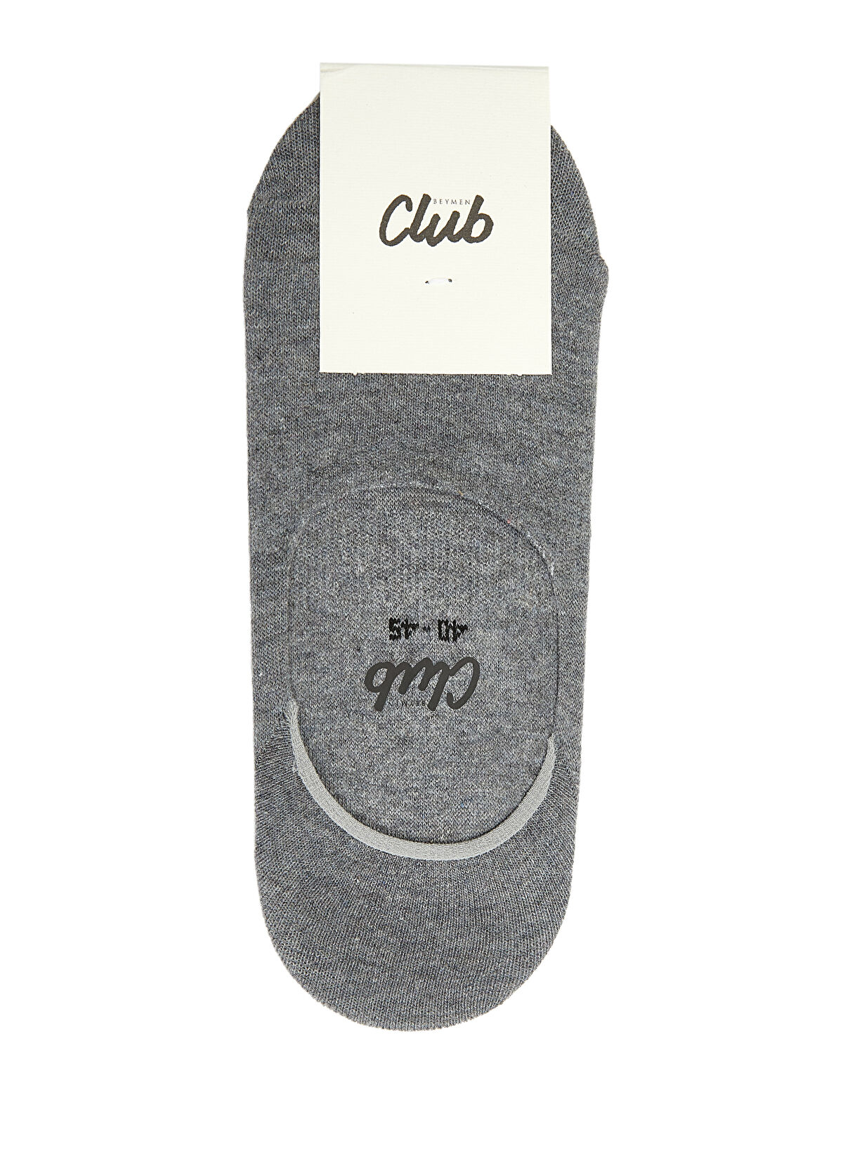 Beymen Club Grey Men's Terry Socks - 1