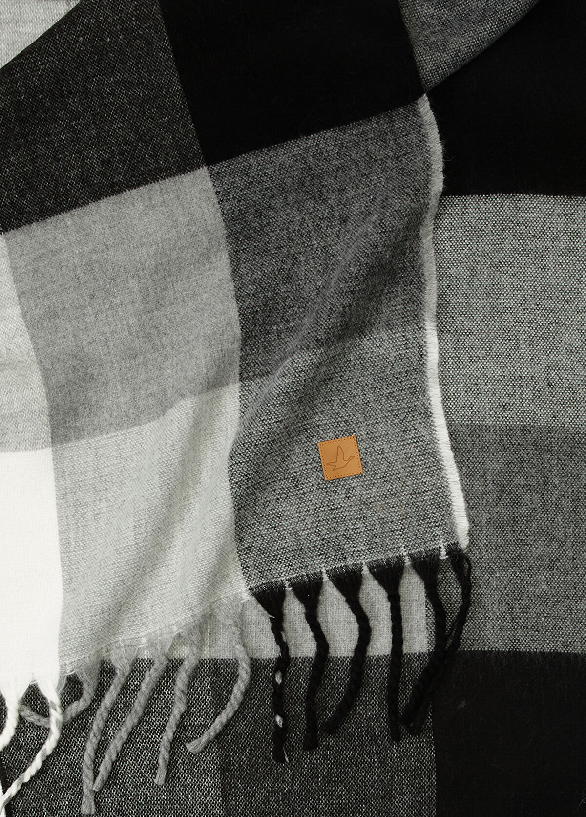 Beymen Club Plaid Patterned Women's Scarf - 3