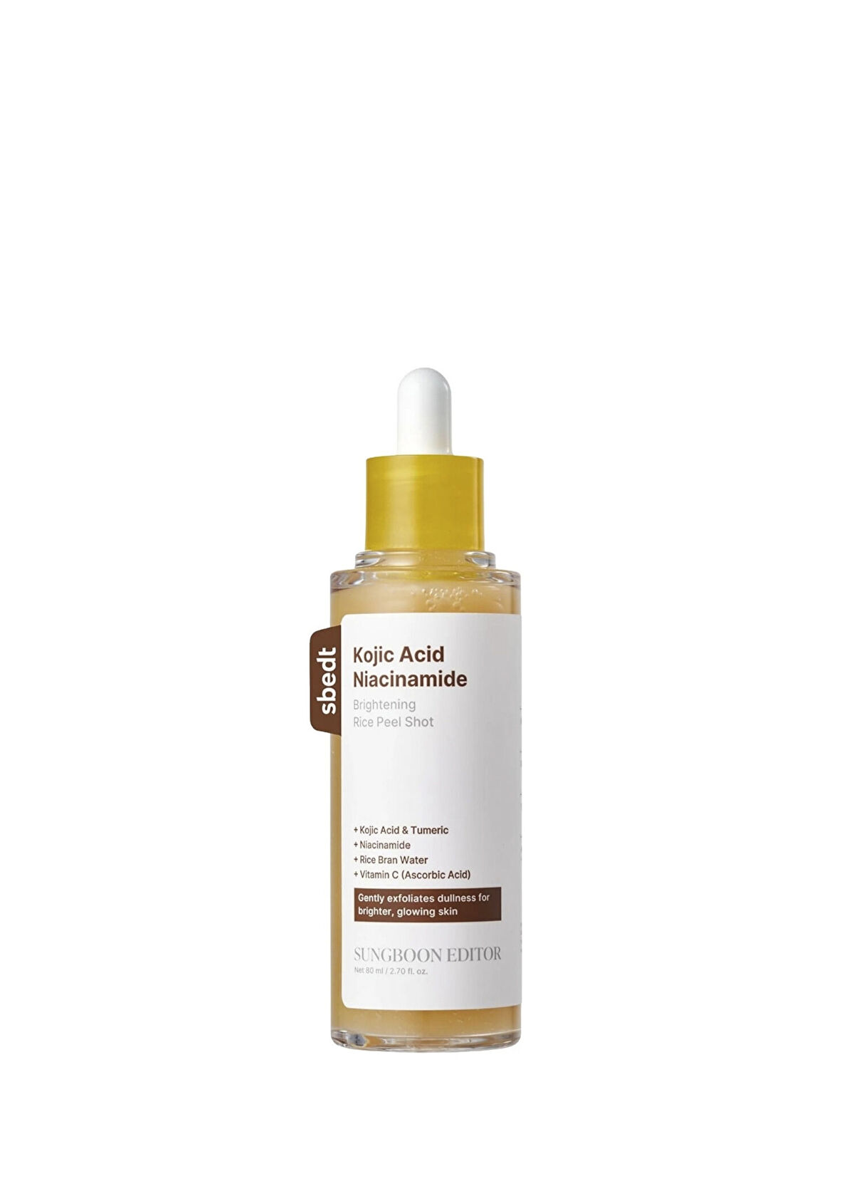 Sungboon Editor Kojic Acid Rice Peel Shot Leke Karşıtı Peeling Jel 80 ml - 1