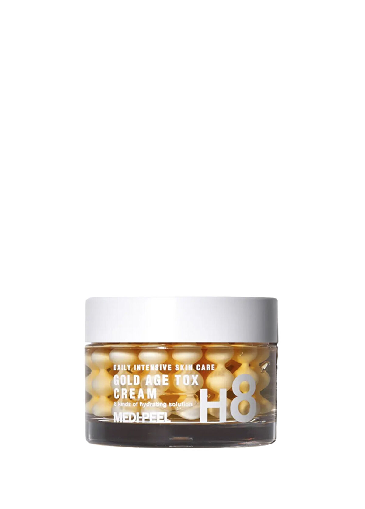 MEDIPEEL Gold Age Tox Cream Cilde Parlaklık ve Esneklik Kazandıran Altın Kapsül Yaşlanma Karşıtı Yüz Kremi 50 ml - 1