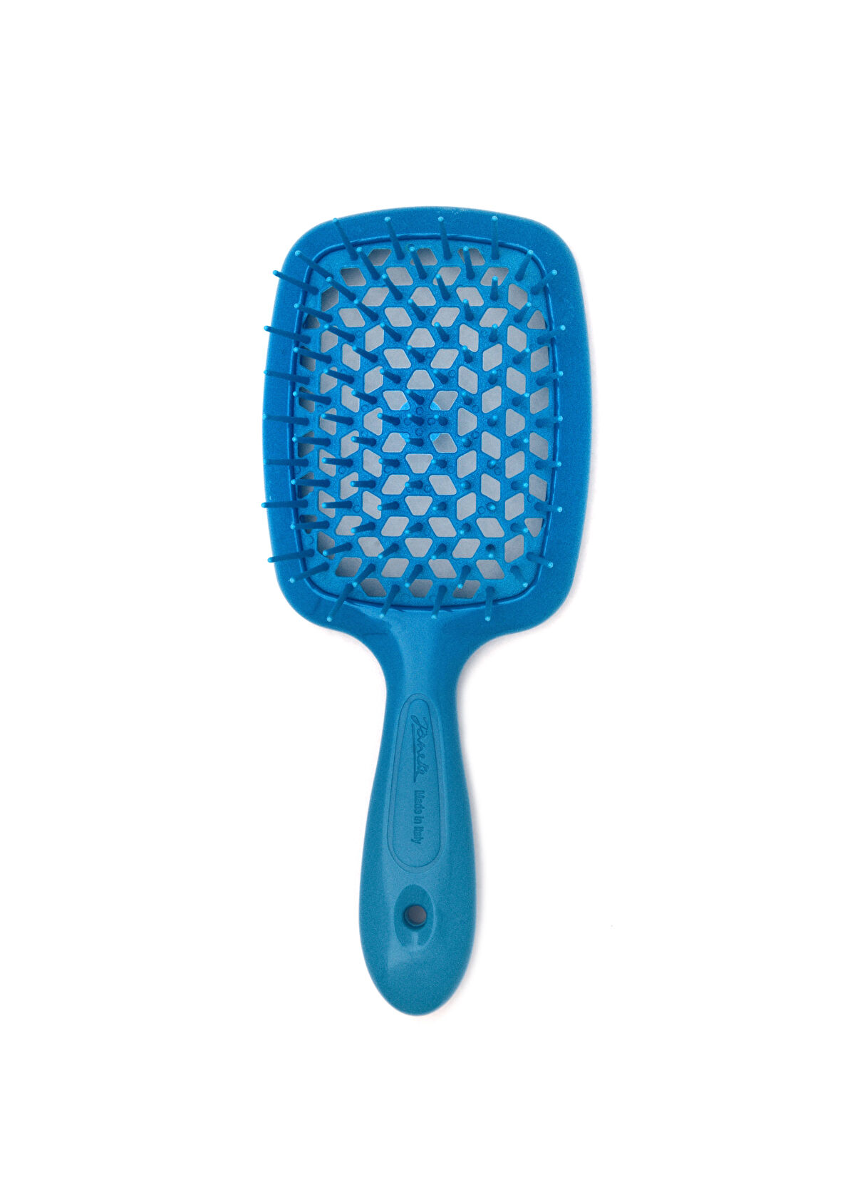 Janeke Superbrush Mavi Neon Saç Fırçası - 1