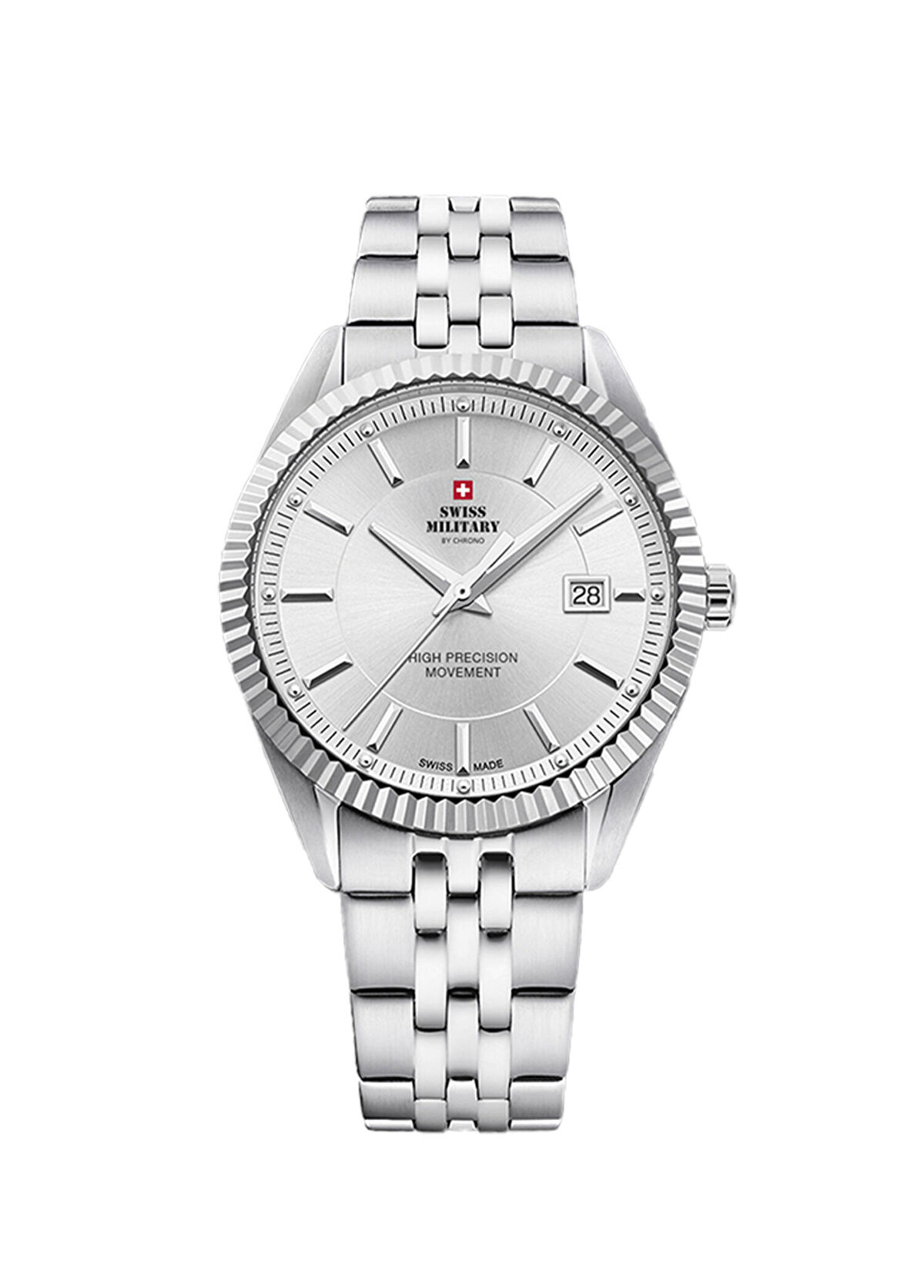 SM34065.02 Gümüş Çelik Erkek Kol Saati - Görsel 2