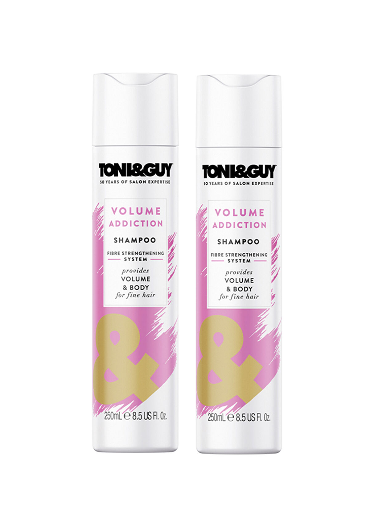 Toni&Guy Volume Addiction İnce Telli Saçlar İçin Hacim Veren 2'li Şampuan Seti 250 ml - 1