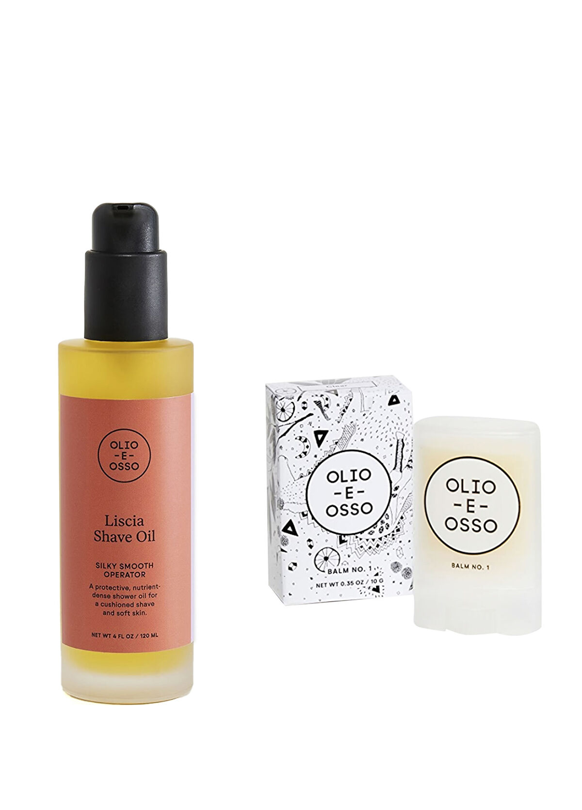 Olio E Osso Shave Oil Tıraş Yağı ve Clear No1 Multi Stick Nemlendiricili Cilt Bakım Seti - 1