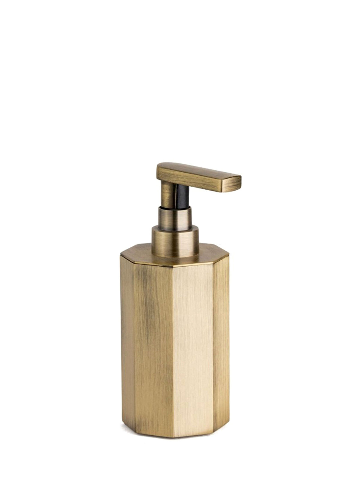 System Bathroom Accessories Antik Renk Tezgah Üstü Banyo Sıvı Sabunluk 250 ml  - 1