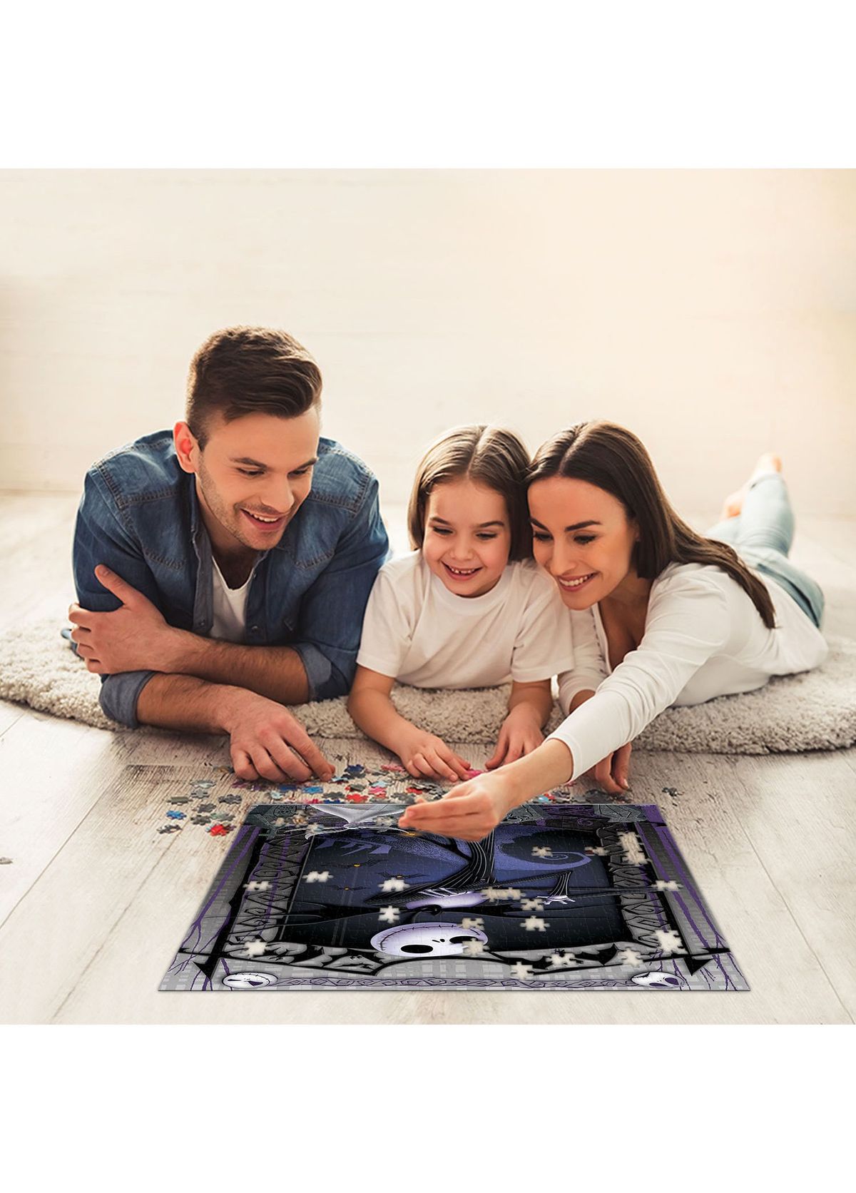 Prime3D Puzzle The Nightmare Before Christmas 300 Piece 3D Puzzle - 3