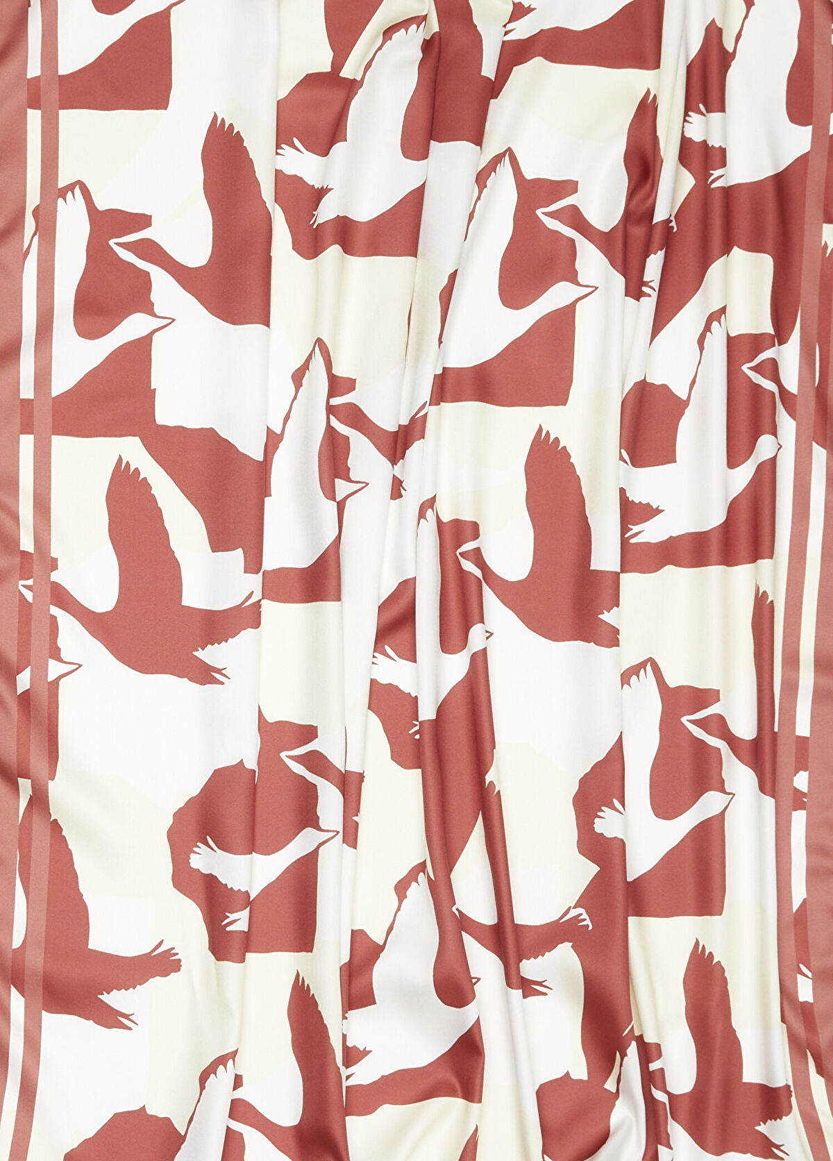 Beymen Club Beyaz Kırmızı Eşarp - 3