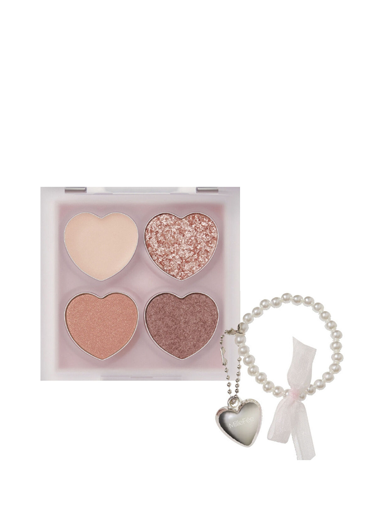 Millefee Under Eye Glam 01 Sugar Beige Göz Farı Paleti - 1
