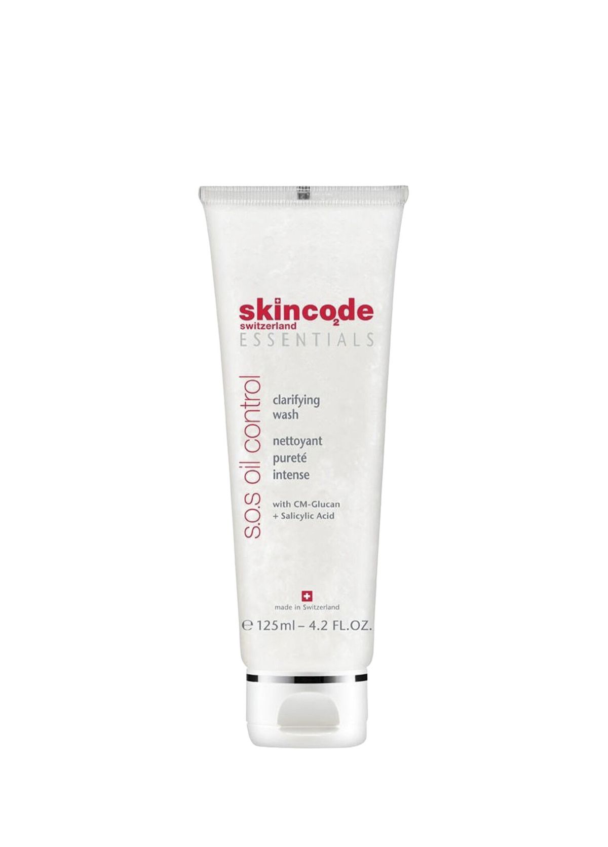 Skincode SOS Oil Control Clarifying Wash Oil Balancing Facial Cleansing Foam 125 ml - 1