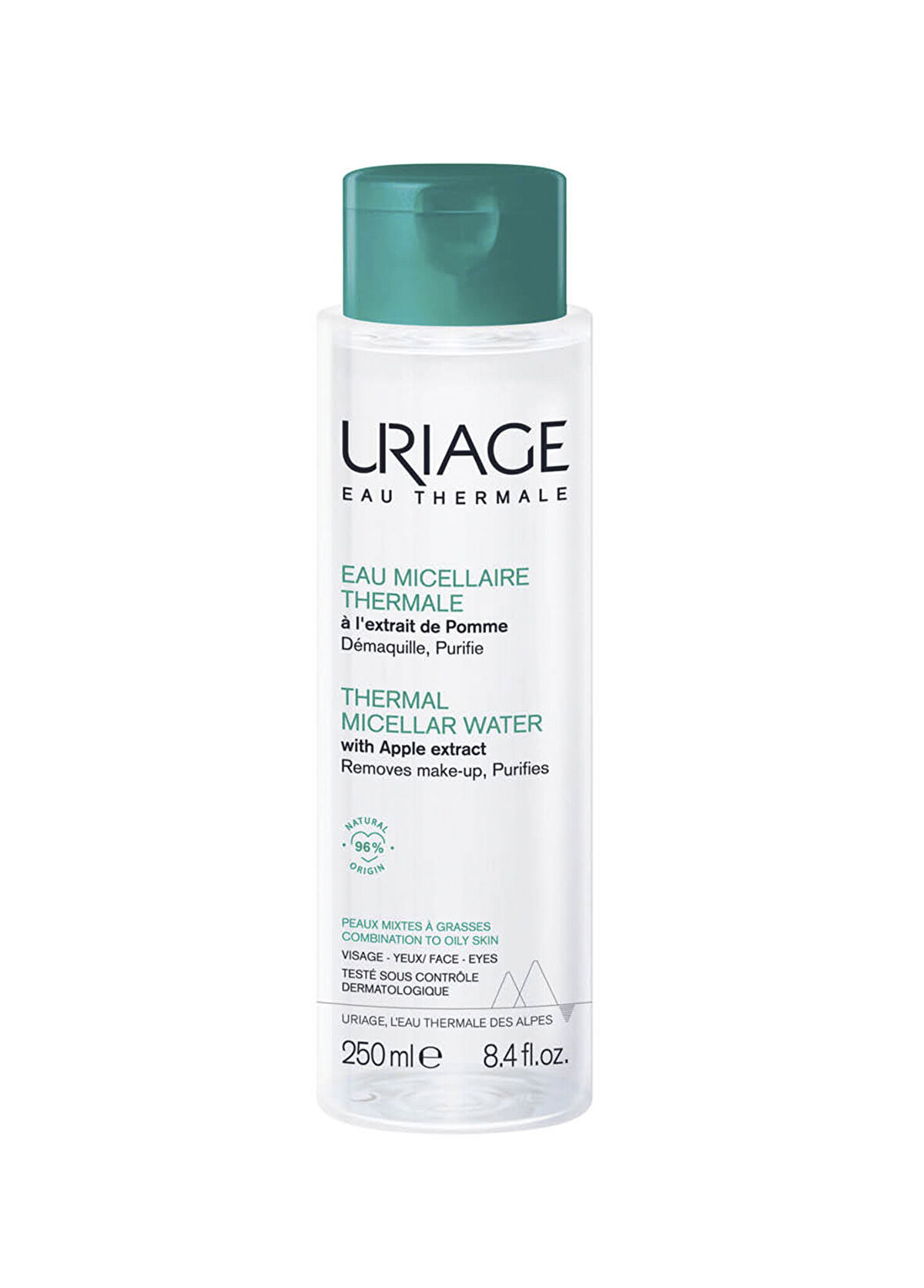 Uriage Hygiene Miceles Make-up Remover Water for Oily and Combination Skin 250 ml - 1