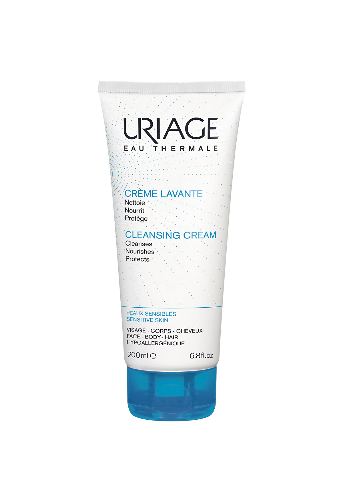 Uriage Creme Lavante Yüz ve Vücut Temizleme Kremi 200 ml - 1