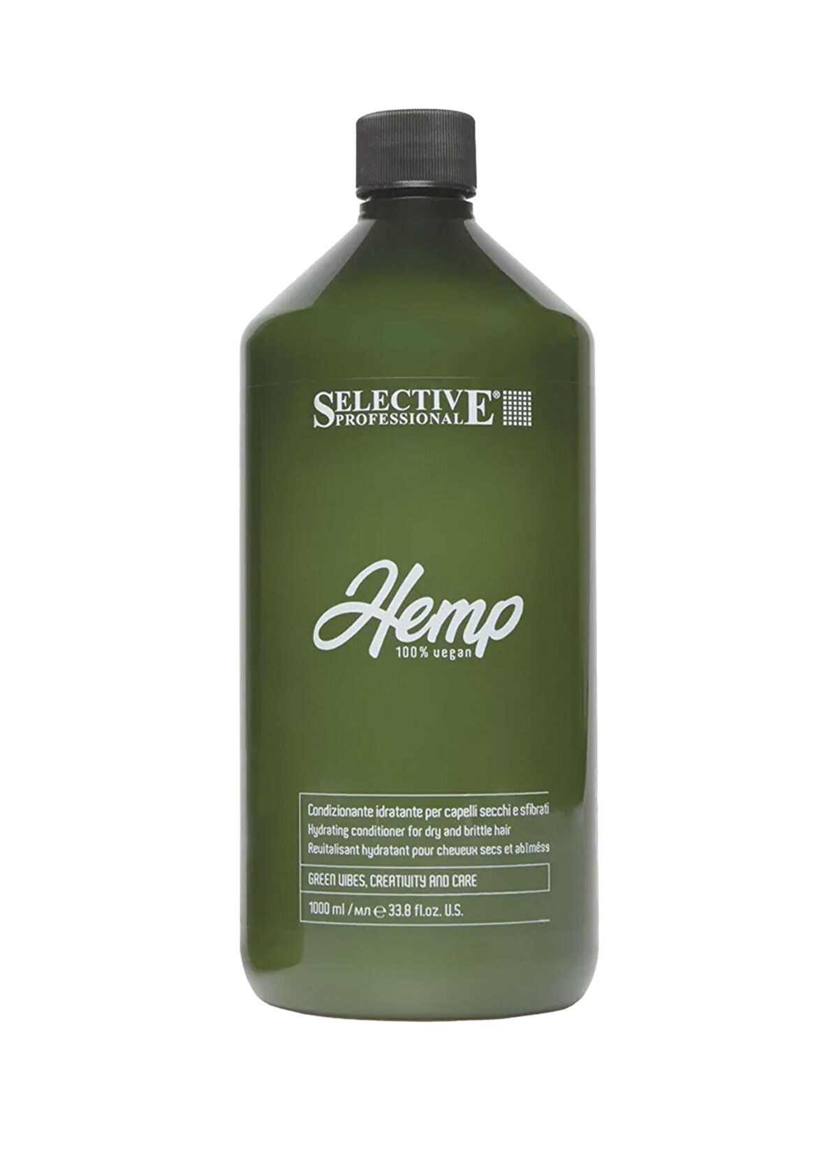 Selective Professional Hemp Kuru ve Kırılgan Saçlar İçin Nemlendirici Saç Kremi 1000 ml - 1