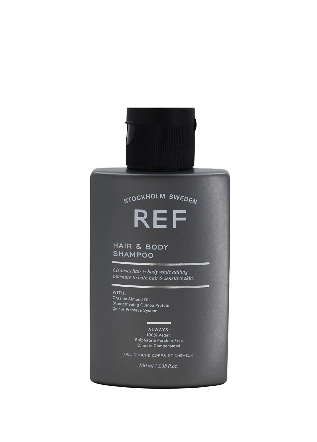 REF Stockholm Sweden Hair Body Shampoo Nemlendirici Vücut ve Saç Şampuanı 100 ml - 1