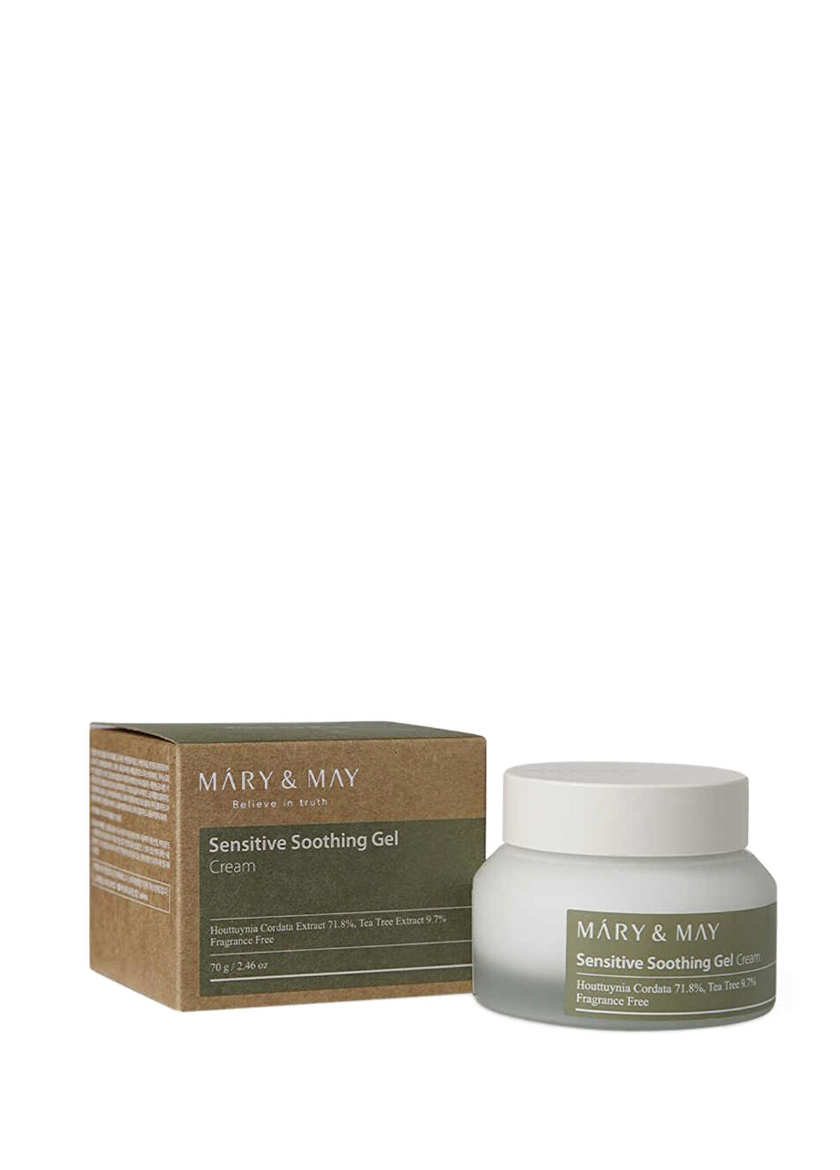 Mary & May Moisturizing Face Cream Against Sensitivity and Oiliness 70 g - 1